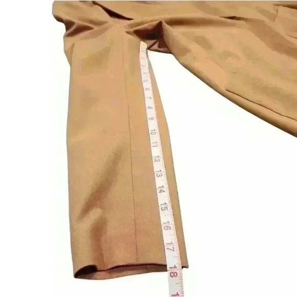 Calvin Klein Tan Waist Tie Blazer Jacket $139 - Picture 10 of 15